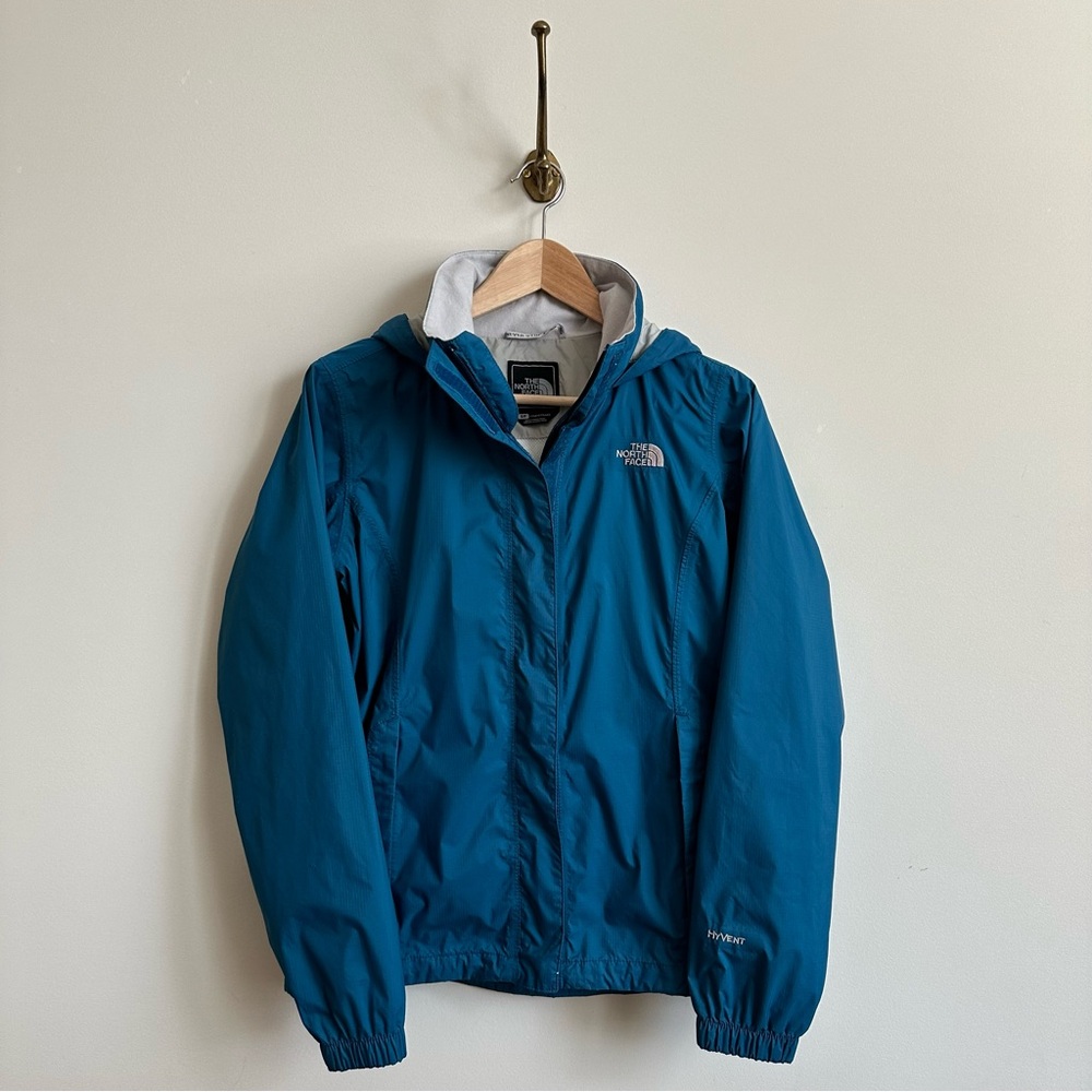 The North Face zip up lightweight jacket- S